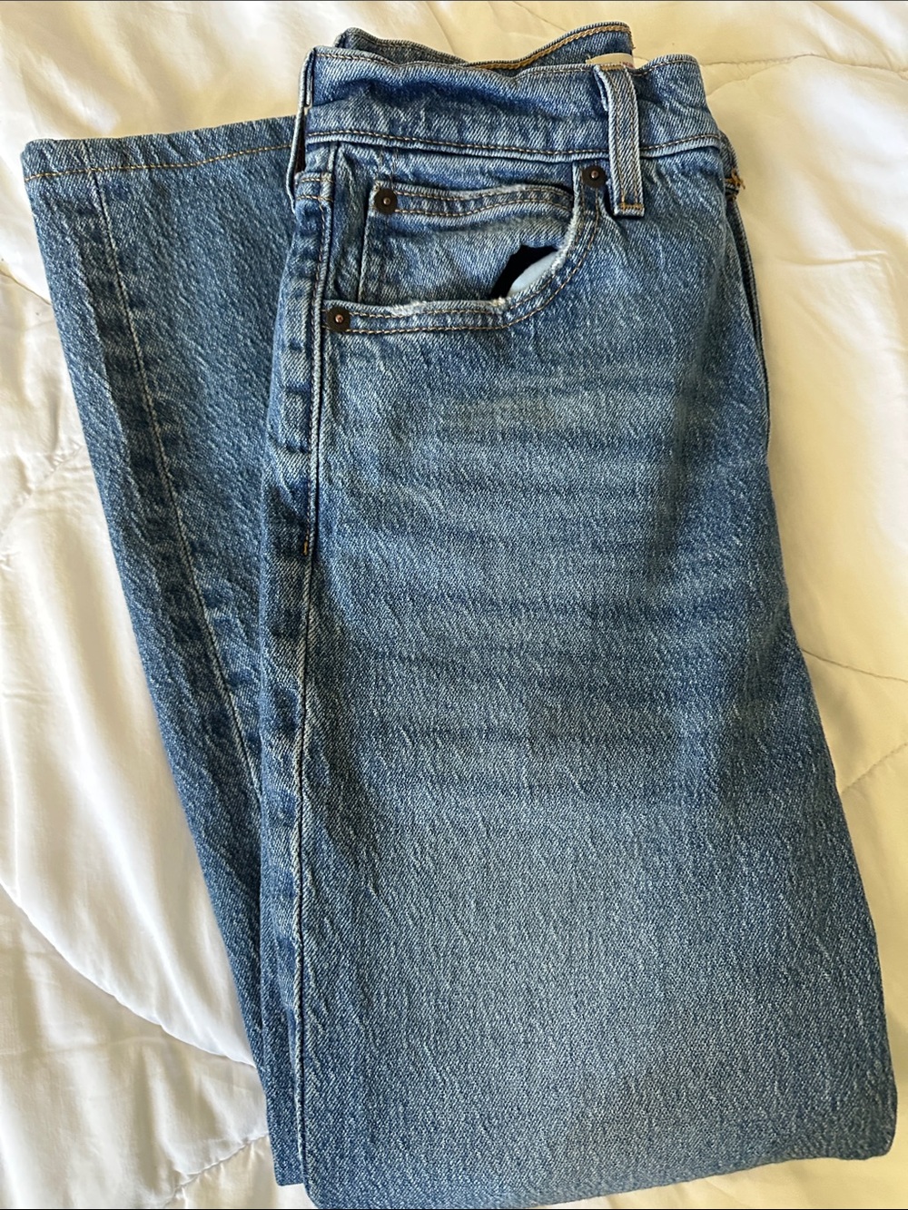 Levi's Blue Classic Denim Jeans